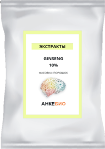 Женьшеня экстракт сухой 25% 50 грамм Ginseng