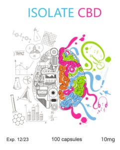 Isolate CBD 100 капсул для лечения широкого спектра заболеваний